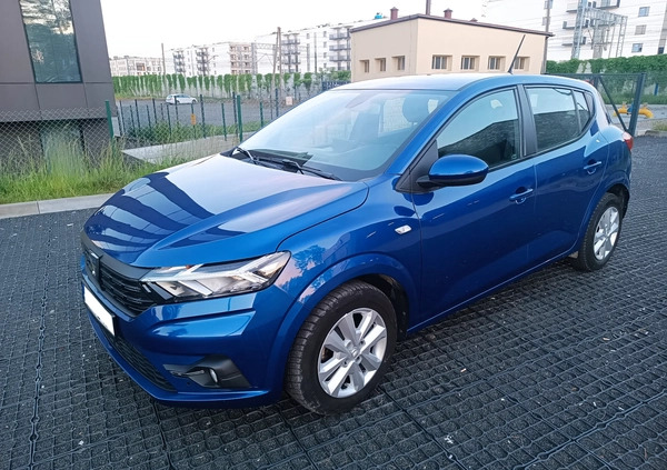 Dacia Sandero cena 43900 przebieg: 141500, rok produkcji 2021 z Kraków małe 56